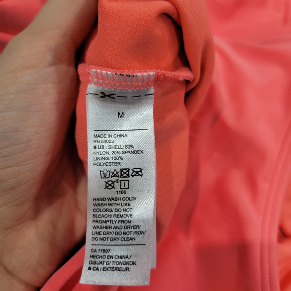 Old Navy Coral One Piece Swimsuit, size medium - Picture 5 of 5